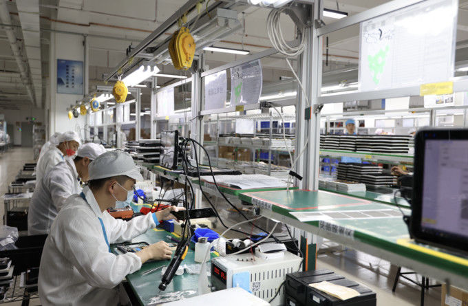 Shenzhen Emdoor Information Co., Ltd linha de produção do fabricante